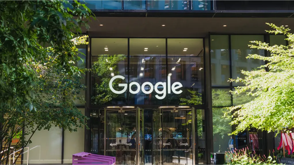 Sede de Google, mostrando la fachada