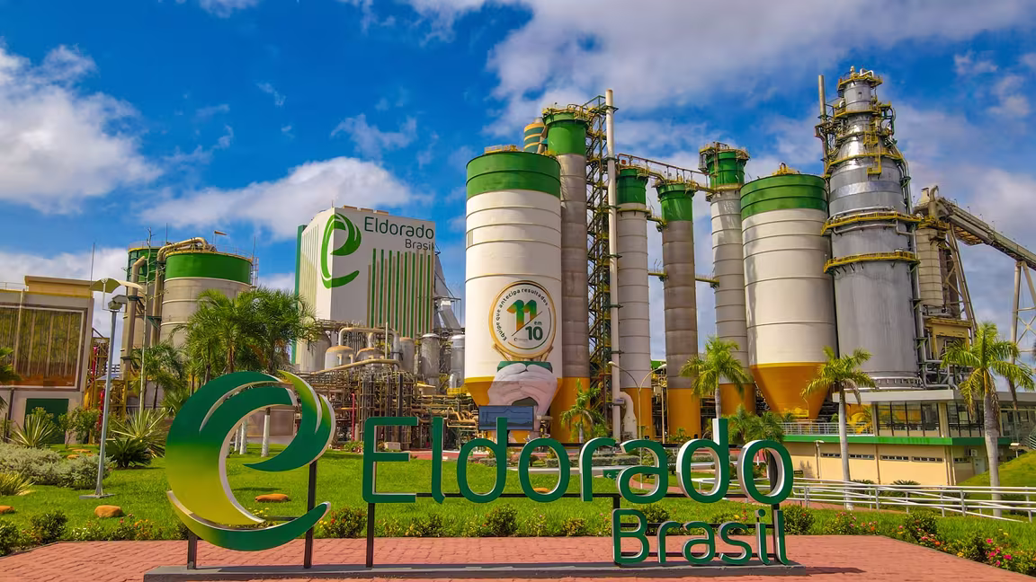 Panoramic view of the Eldorado factory